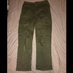 Garage green pants